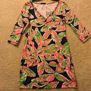 Lily Pulitzer Three Button Sheath Dress